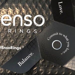 Enso Diamond Elements Halo Silicone Ring